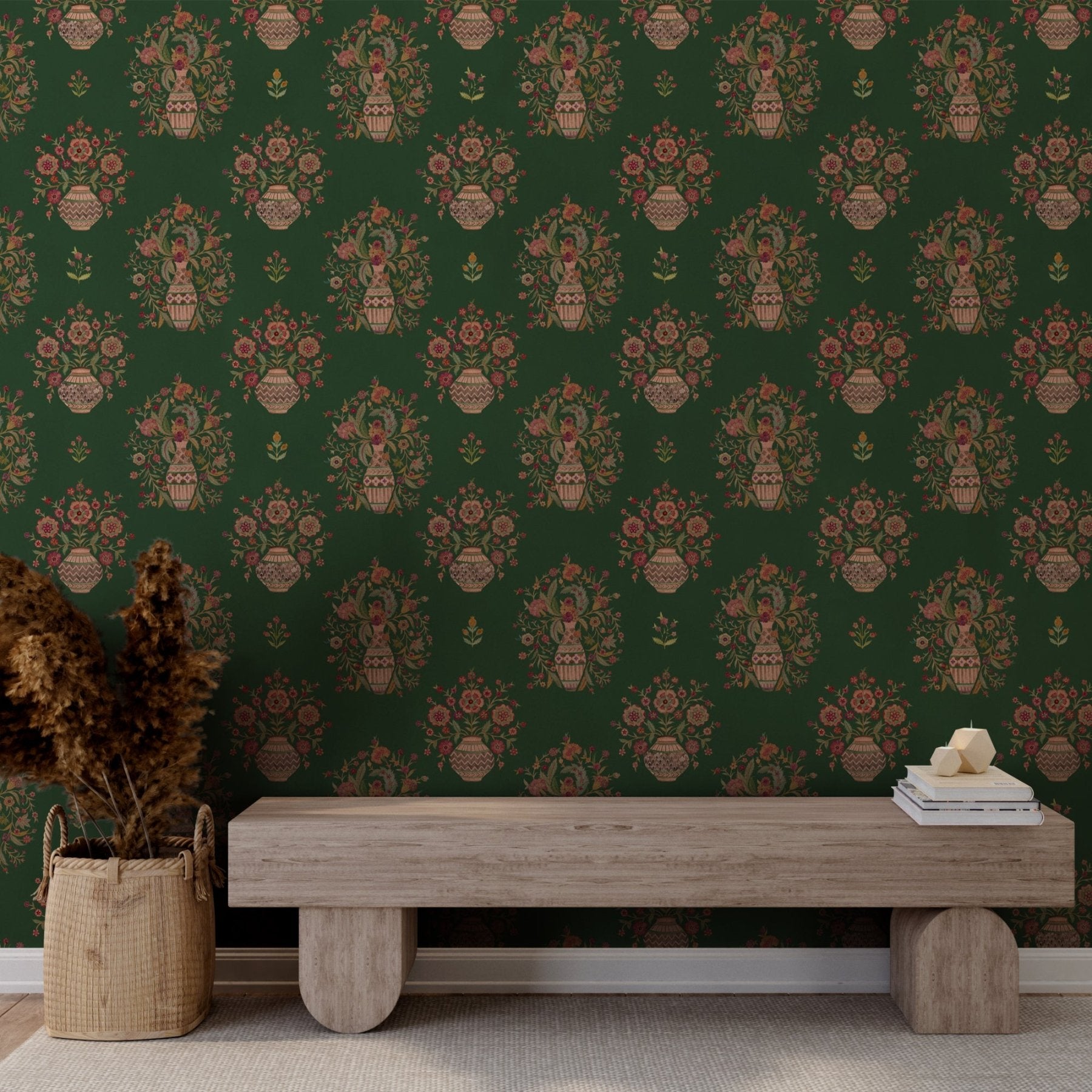 Guldasta - Olive Green - Marble Lotus - Guldasta - Olive Green