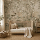 Jade Blossom Chinoiserie Wallpaper, Beige - Marble Lotus - Jade Blossom Chinoiserie Wallpaper, Beige