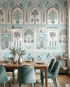 Jaipur Royale – Cerulean - Marble Lotus - Jaipur Royale – Cerulean