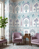 Jaipur Royale – Cerulean - Marble Lotus - Jaipur Royale – Cerulean