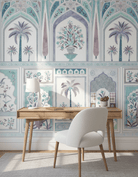 Jaipur Royale - Cerulean - Marble Lotus - Jaipur Royale - Cerulean