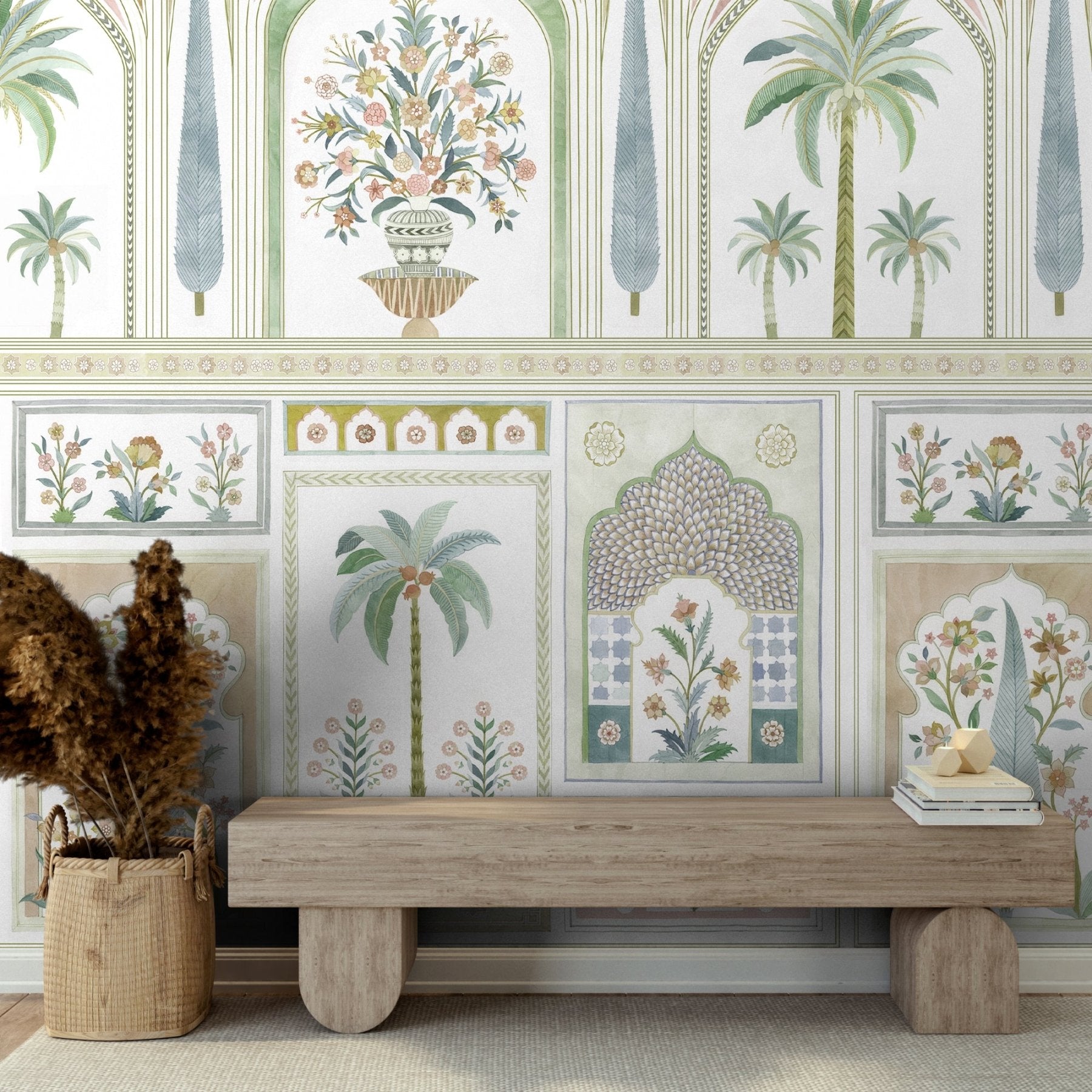 Jaipur Royale - Ochre - Marble Lotus - Jaipur Royale - Ochre