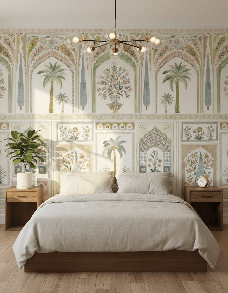 Jaipur Royale - Ochre - Marble Lotus - Jaipur Royale - Ochre