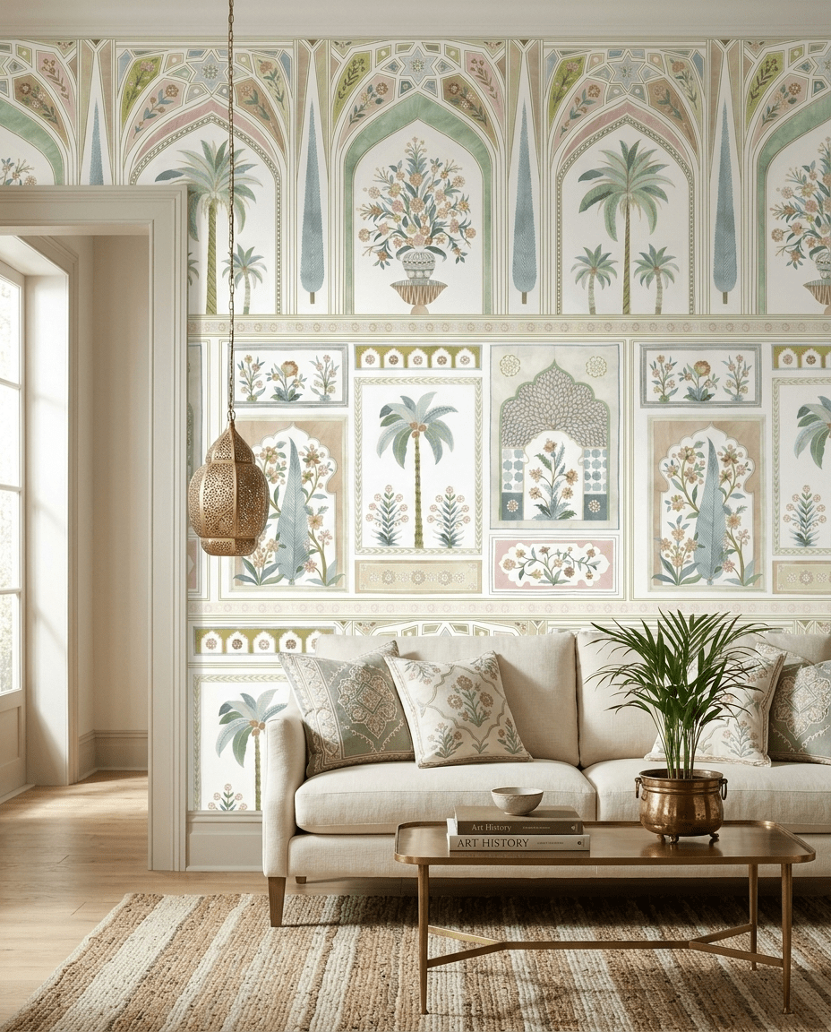 Jaipur Royale – Ochre - Marble Lotus - Jaipur Royale – Ochre