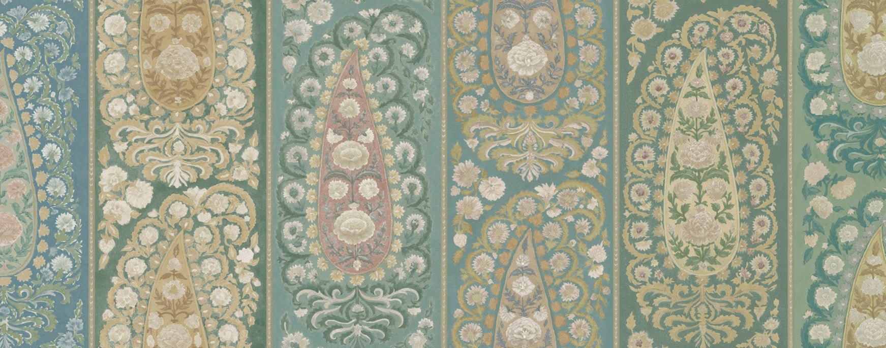 Jamshed Jamavar Striped - Marble Lotus - Jamshed Jamavar Striped
