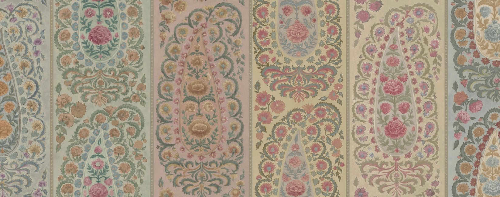 Jamshed Jamavar Striped - Marble Lotus - Jamshed Jamavar Striped