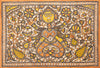 Lakshmi with Flowers - Marble Lotus - Lakshmi with Flowers