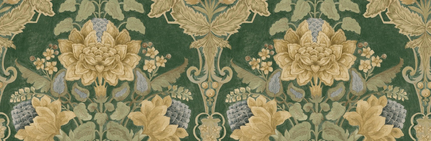 Landour Damask - Marble Lotus - Landour Damask