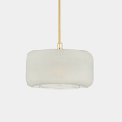 Large BEECHURST Pendant - Marble Lotus - Large BEECHURST Pendant