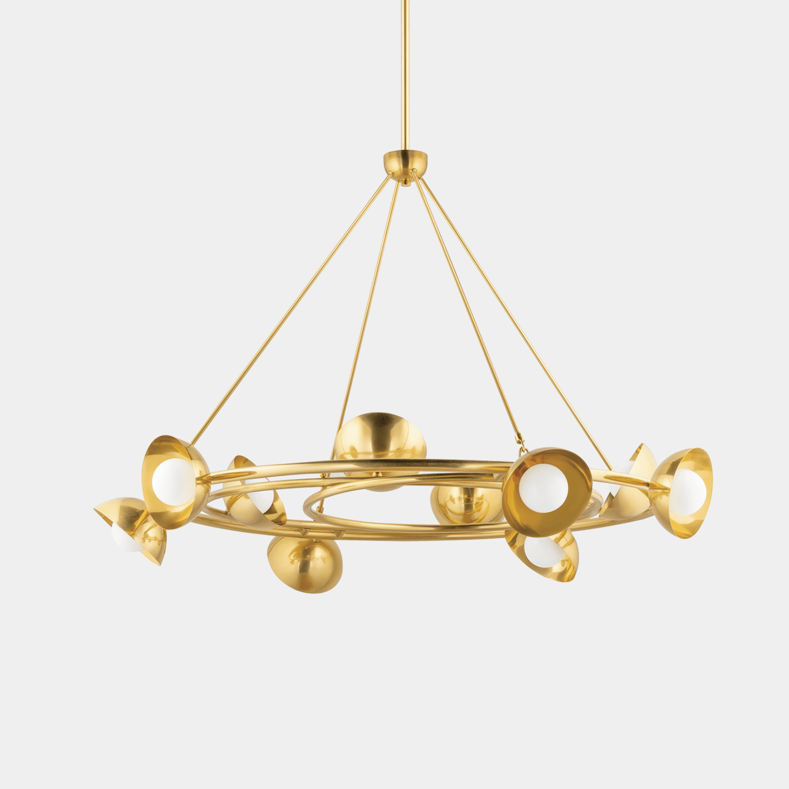 Large Oraibi Chandelier - Marble Lotus - Large Oraibi Chandelier