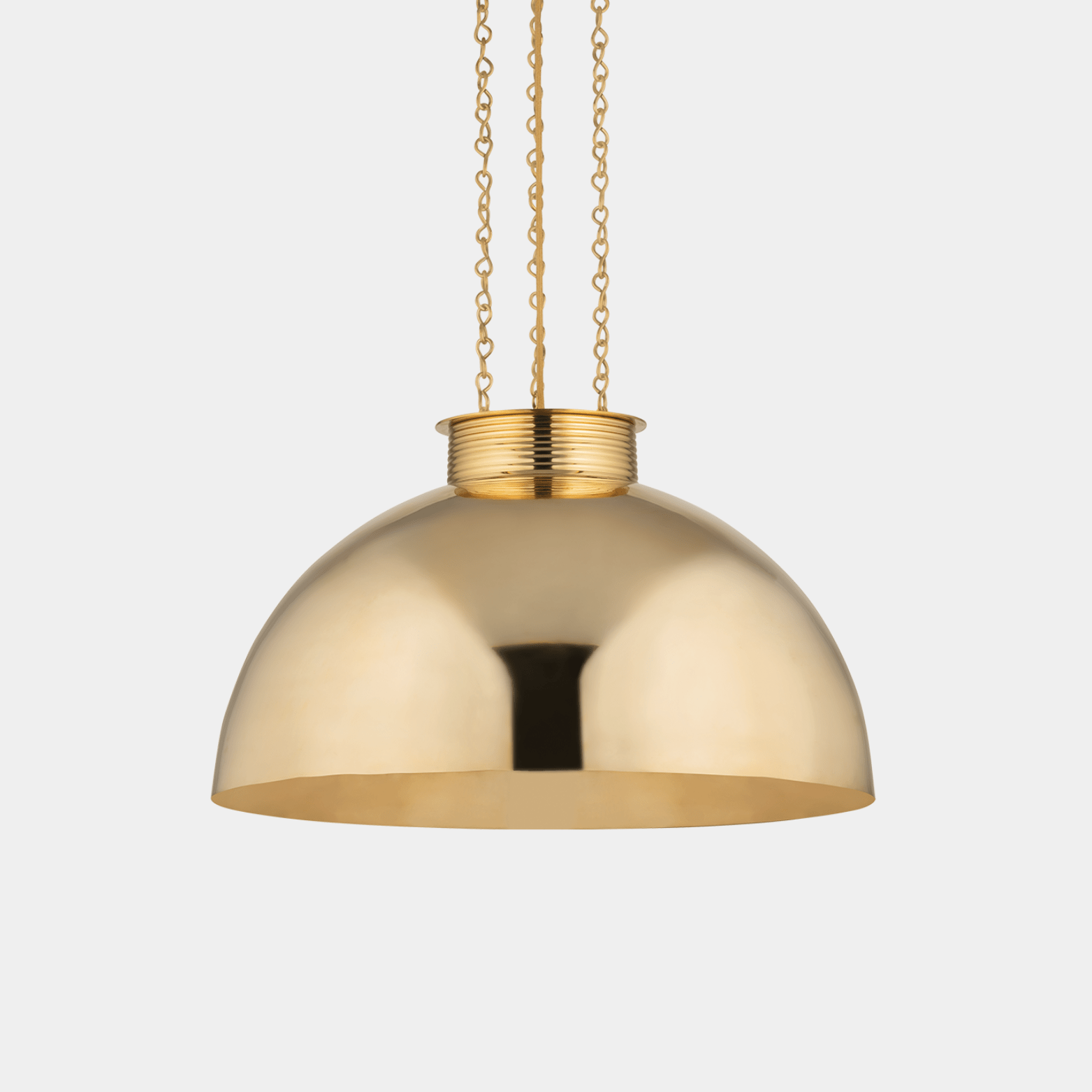 Large PERSEUS Pendant - Marble Lotus - Large PERSEUS Pendant