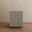 Lotus Lounger Swivel Chair Powder Blue Paisley - Marble Lotus - Lotus Lounger Swivel Chair Powder Blue Paisley