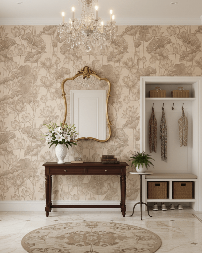 Lotuses – Beige - Marble Lotus - Lotuses – Beige