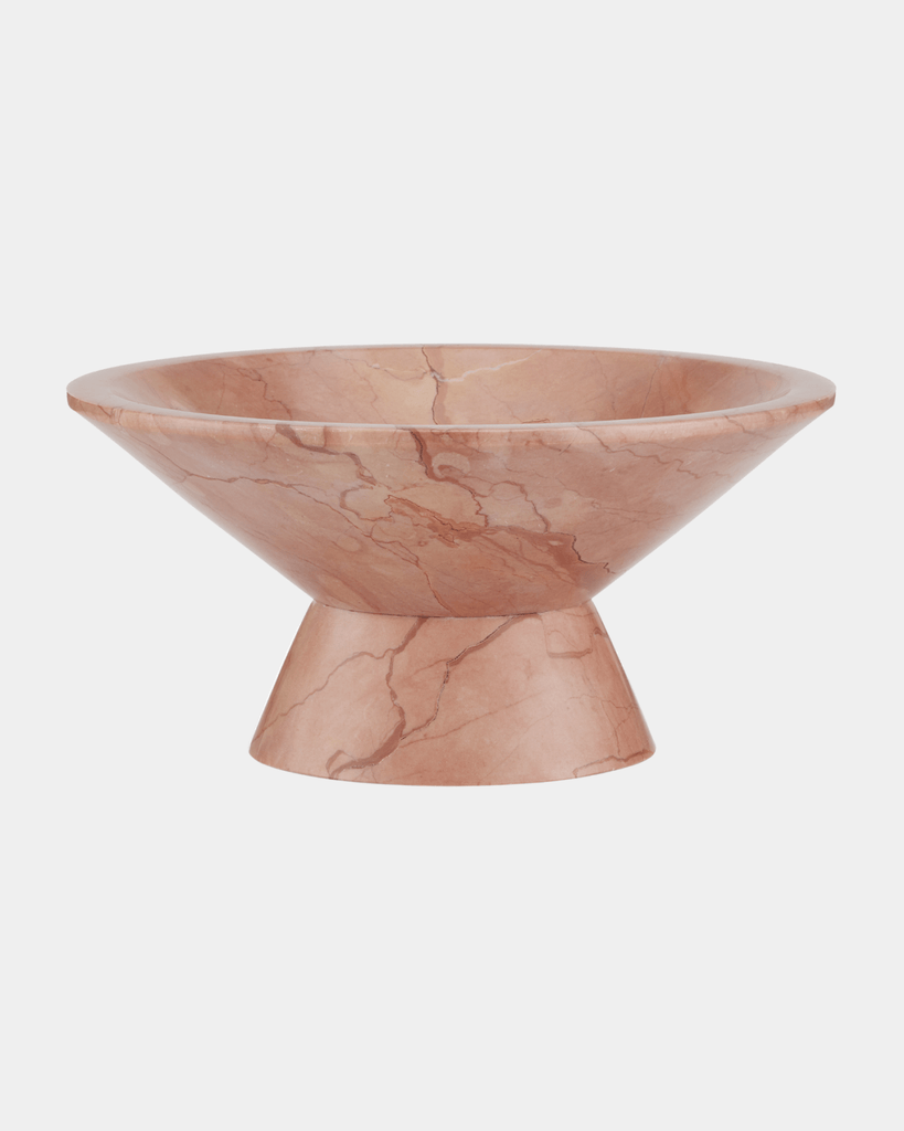 Lubo Rosa Large Bowl - Marble Lotus - Lubo Rosa Large Bowl for Stylish Serving