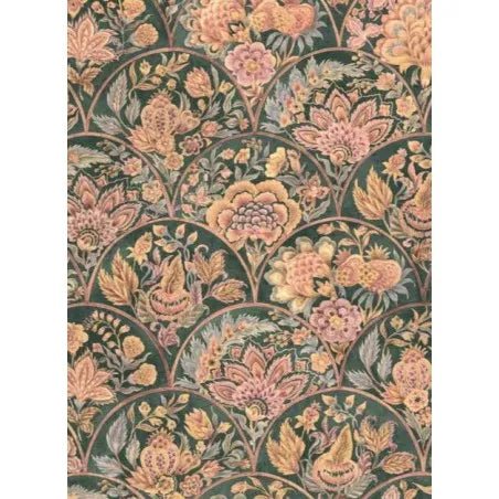 Lucknow Chintz - Marble Lotus - Lucknow Chintz