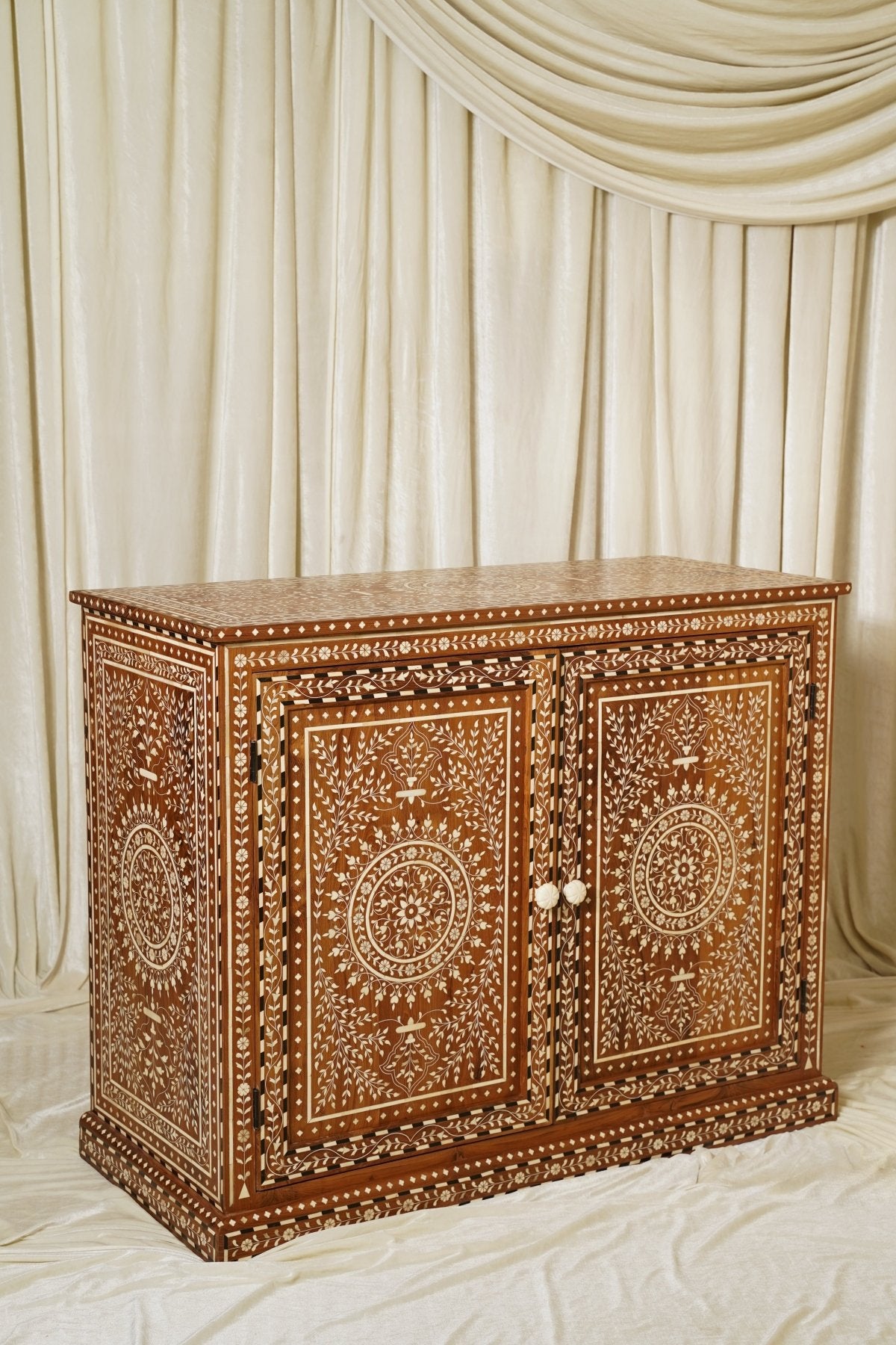 Maharani Grand Cabinet - Marble Lotus - Maharani Grand Cabinet