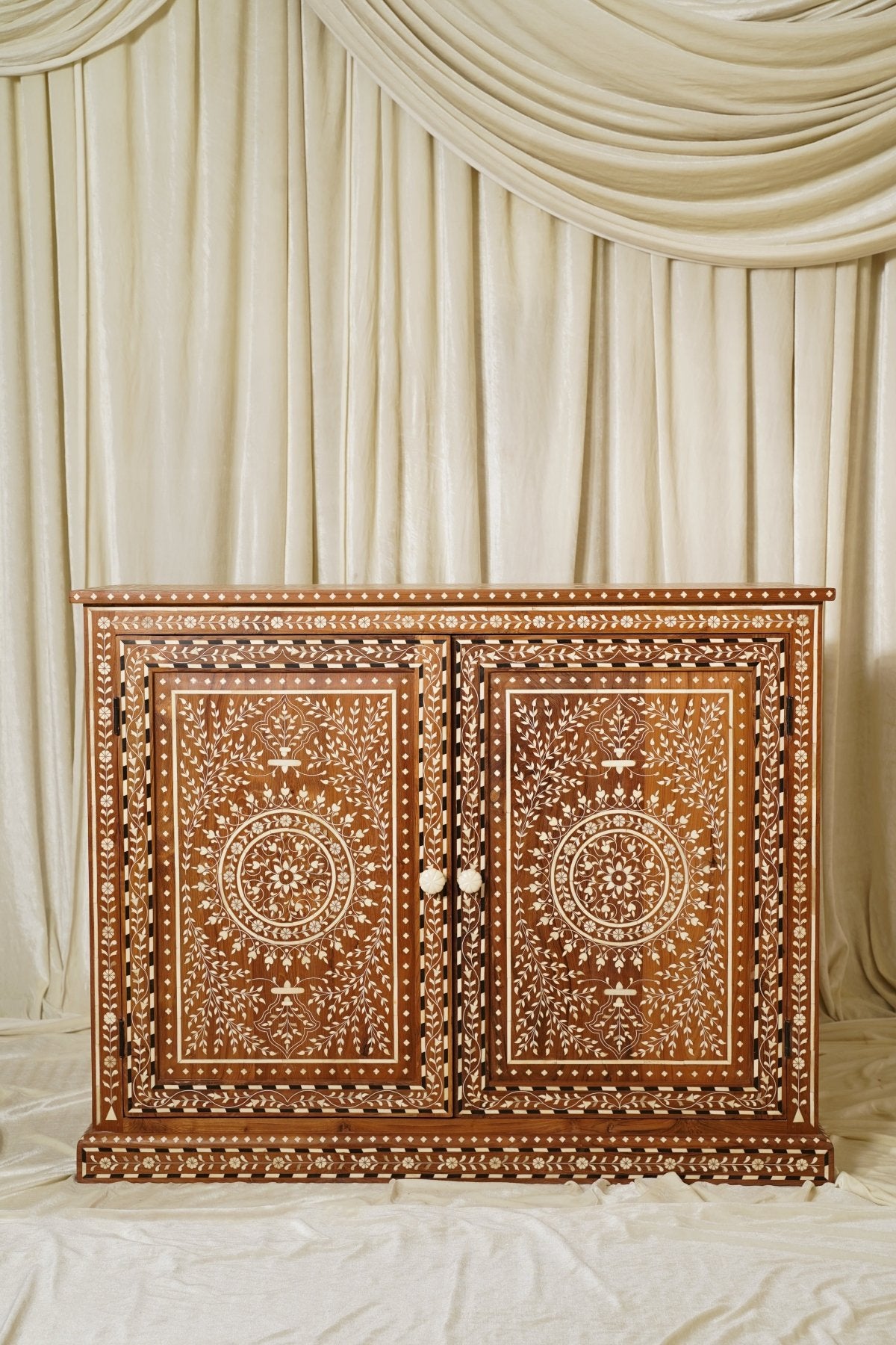Maharani Grand Cabinet - Marble Lotus - Maharani Grand Cabinet