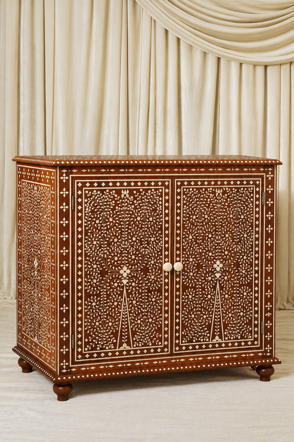 Maharani Heirloom Chest - Marble Lotus - Maharani Heirloom Chest