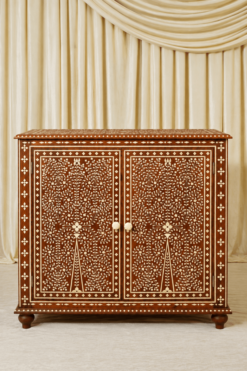 Maharani Heirloom Chest - Marble Lotus - Maharani Heirloom Chest
