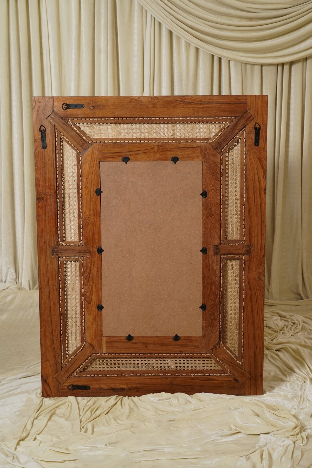 Maharani Rectangular Mirror 48 x 36 in - Marble Lotus - Maharani Rectangular Mirror 48 x 36 in