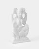 Marble Laxmi Statue - Marble Lotus - Bring Marble Laxmi Statue to Your Home .