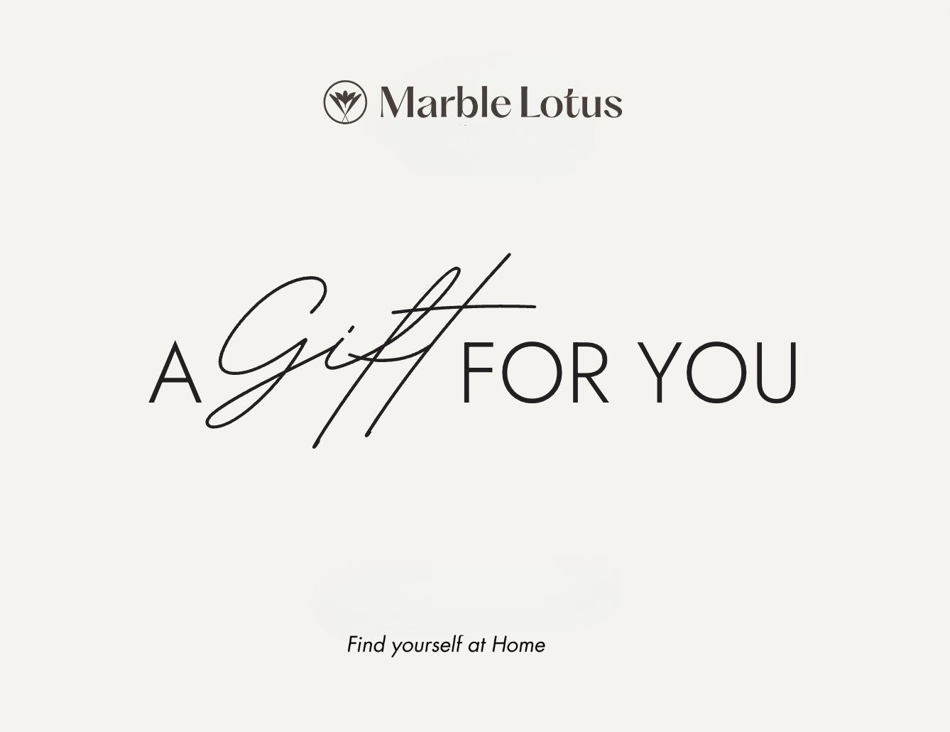 Marble Lotus Gift Card - Marble Lotus - Marble Lotus Gift Card