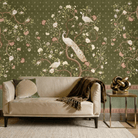 Mayura Customised Wallpaper - Marble Lotus - Mayura Customised Wallpaper