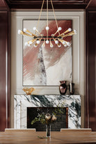 Medium Aries Chandelier - Marble Lotus - Medium Aries Chandelier
