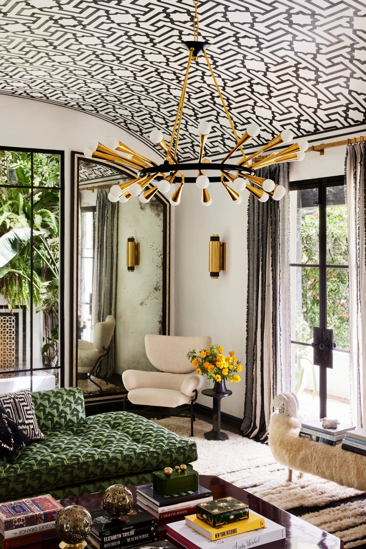 Medium Aries Chandelier - Marble Lotus - Medium Aries Chandelier