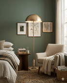 Miles Floor Lamp - Marble Lotus - Miles Floor Lamp