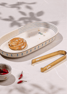 Mirissa Oblong Platter - Marble Lotus - Mirissa Oblong Platter