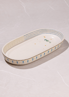 Mirissa Oblong Platter - Marble Lotus - Mirissa Oblong Platter
