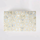 Mother Of Pearl Inlay Box (Set of 2) - Marble Lotus - Mother Of Pearl Inlay Box (Set of 2)