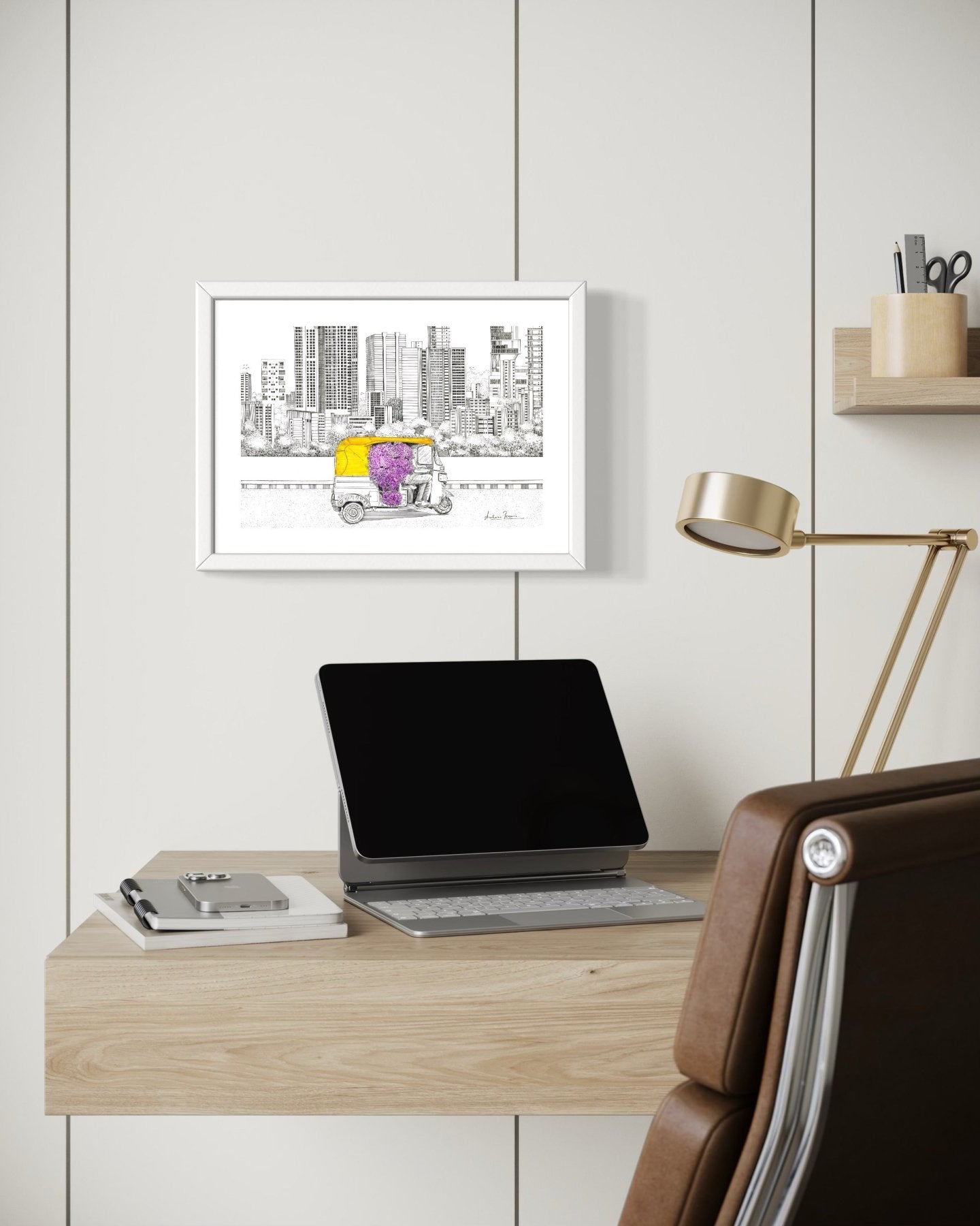 Mumbai ki Sawari / Cityscape in Motion - Marble Lotus - Mumbai ki Sawari / Cityscape in Motion