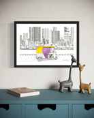 Mumbai ki Sawari / Cityscape in Motion - Marble Lotus - Mumbai ki Sawari / Cityscape in Motion