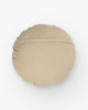 Olive Suzani Pillow Cover Flora 16" Round - Marble Lotus - Suzani Pillow | Green Pillow Cover Flora 16" Round | Made in Jaipur