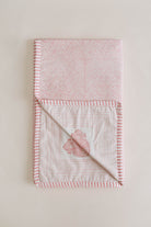 Orchid Block Printed Baby Dohar - Marble Lotus - Orchid Block Printed Baby Dohar