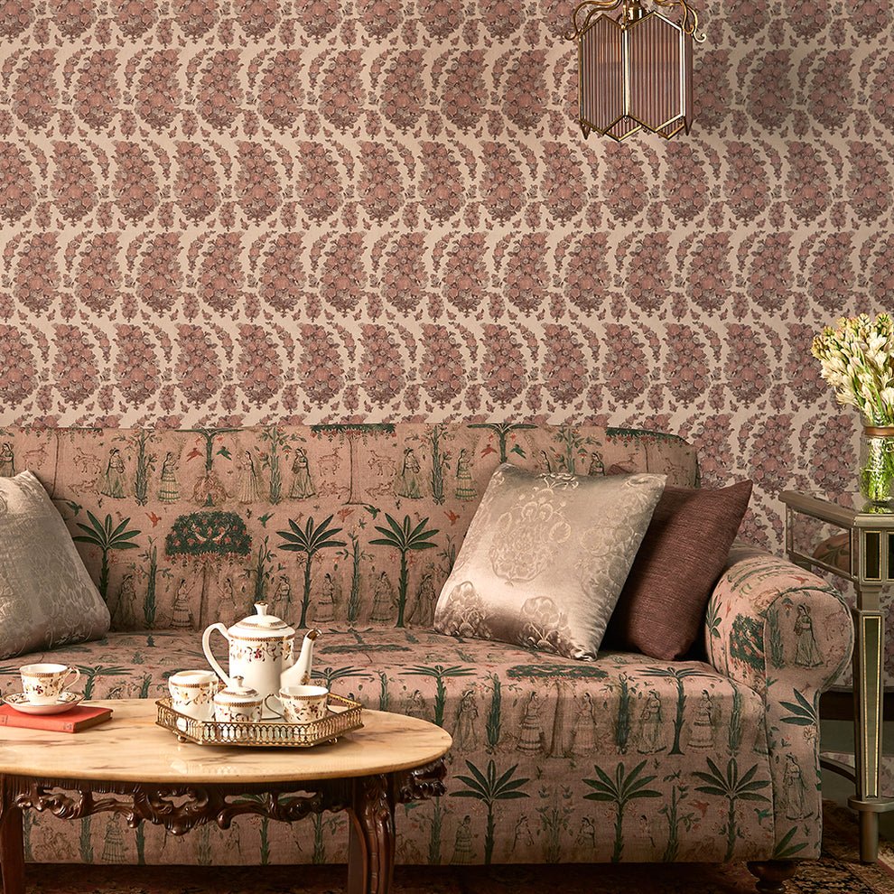Pahalgam Paisley - Marble Lotus - Pahalgam Paisley