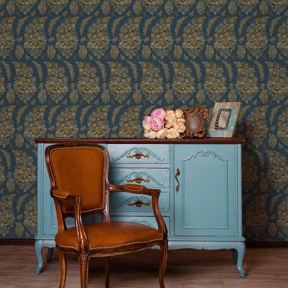 Pahalgam Paisley - Marble Lotus - Pahalgam Paisley