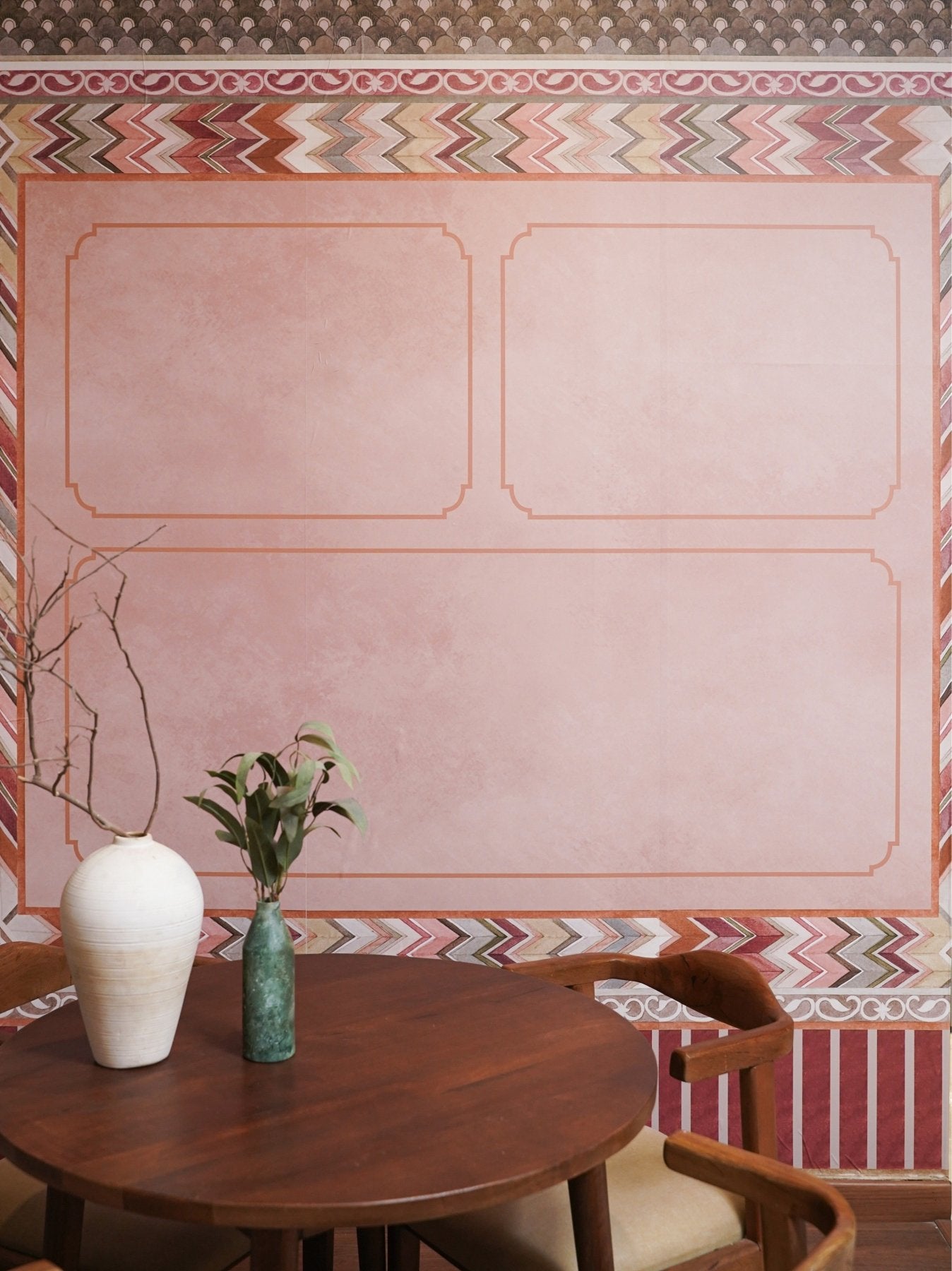 Palace of Illusions – Dusty Rose - Marble Lotus - Palace of Illusions – Dusty Rose