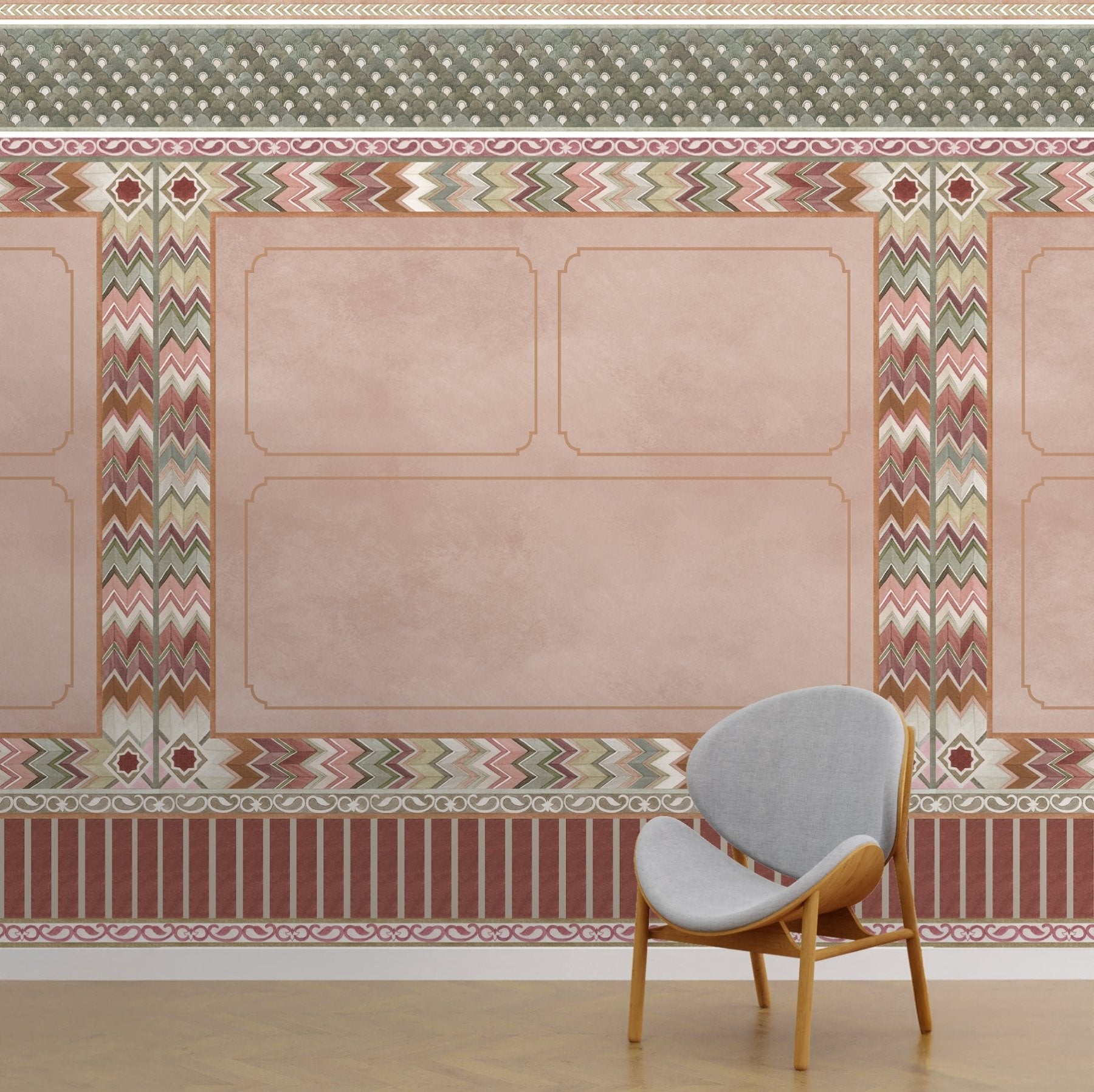 Palace of Illusions – Dusty Rose - Marble Lotus - Palace of Illusions – Dusty Rose