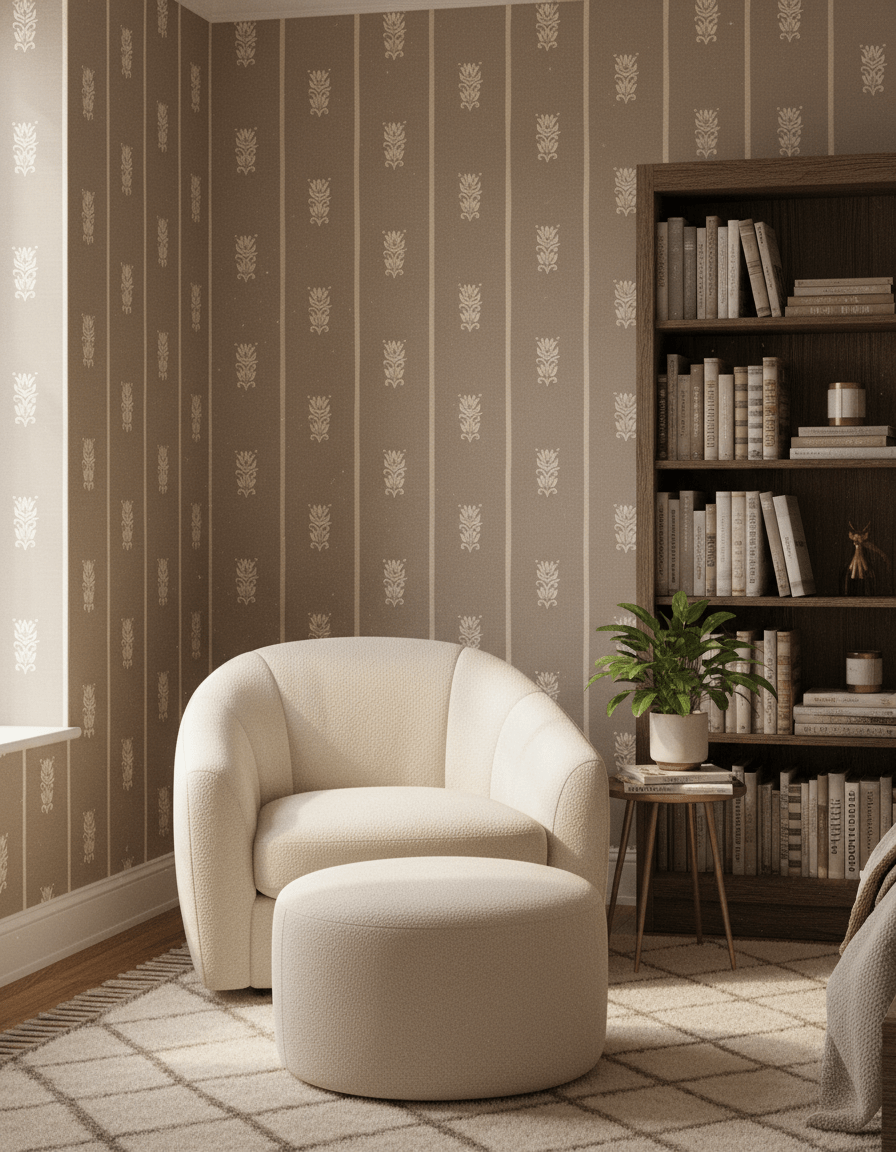 Rekha Bloom - Beige - Marble Lotus - Rekha Bloom - Beige