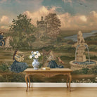 Riders Rhapsody Tapestry, European Wallpaper - Marble Lotus - Riders Rhapsody Tapestry, European Wallpaper