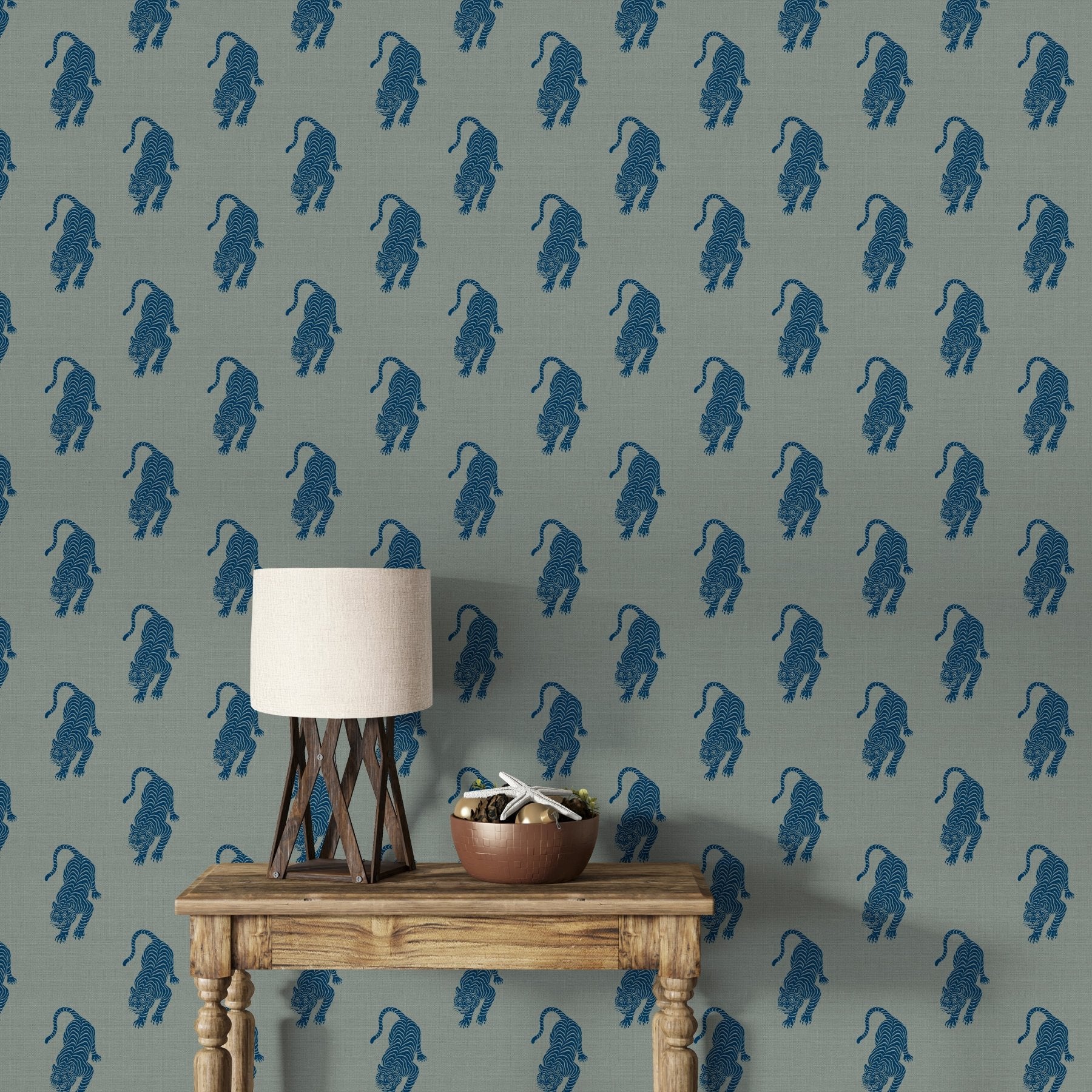 Roar - Steel Blue - Marble Lotus - Roar - Steel Blue