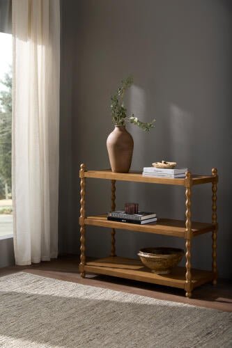 Roslyn Console Table - Marble Lotus - Roslyn Console Table