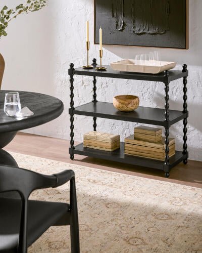 Roslyn Console Table - Marble Lotus - Roslyn Console Table