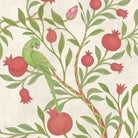 Royal Bagh Customised Wallpaper, Cream - Marble Lotus - Royal Bagh Customised Wallpaper, Cream