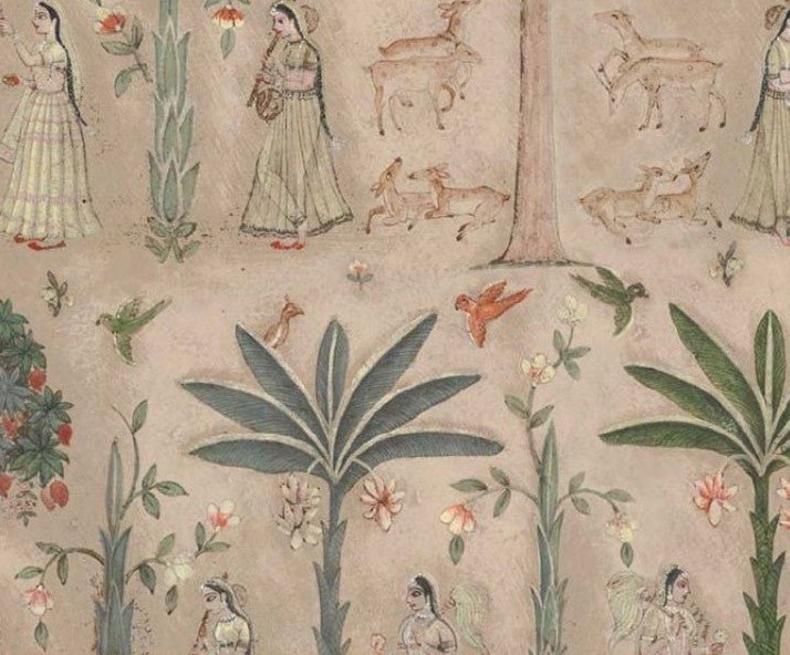 Shantiniketan - Resham (Mica) - Marble Lotus - Shantiniketan - Resham (Mica)