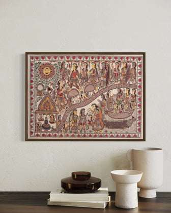 Shiva Wedding Procession - Marble Lotus - Shiva Wedding Procession