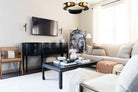 Small Hopper Chandelier - Marble Lotus - Small Hopper Chandelier